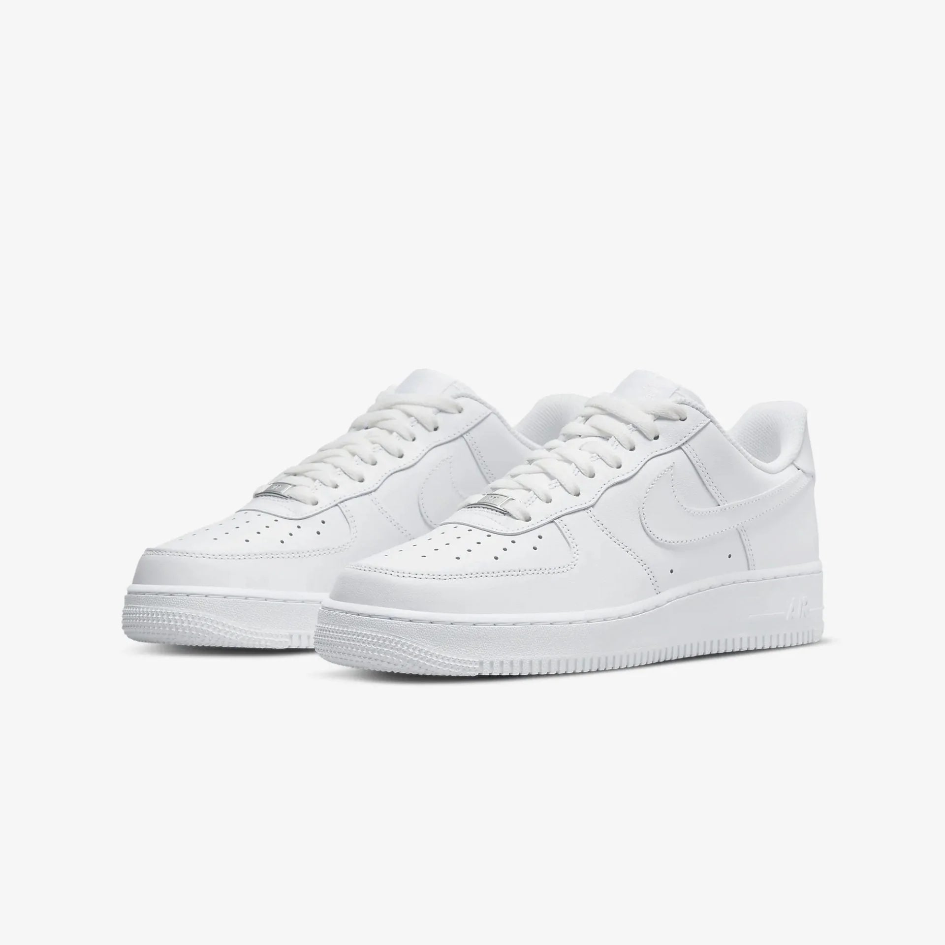 Men’s White Air-Style Casual Sneakers