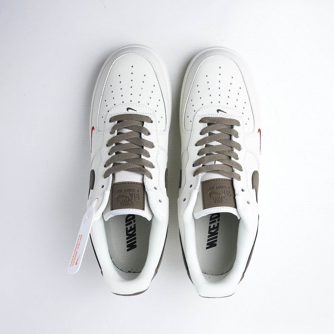 Men’s White 07 Air-Style Casual Sneakers